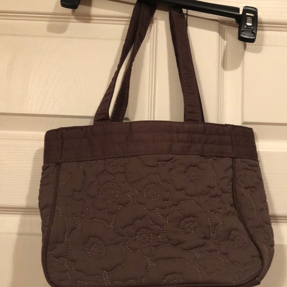 thirty-one Handbags - Thirty-One Tote Style purse.  Embroidered Flowers